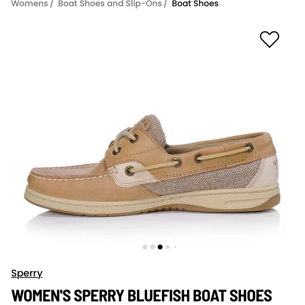 Sperry Women's Tan Boat Shoes